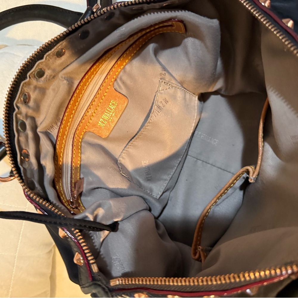 MZ Wallace Black Small Metro Deluxe Tote - Picture 12 of 16